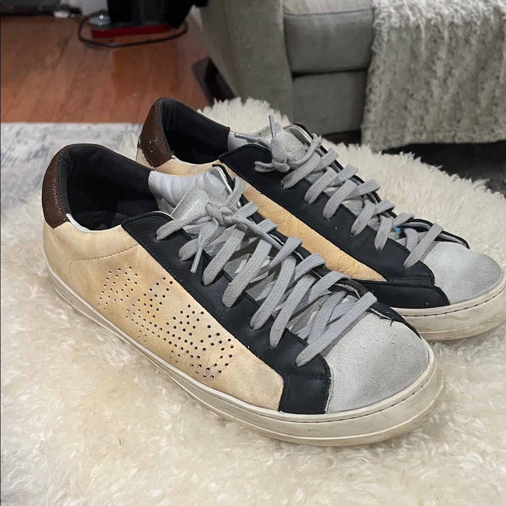 New P448 Men's John Low-Top Sneaker Tennis Shoes Black Gray
Sz44